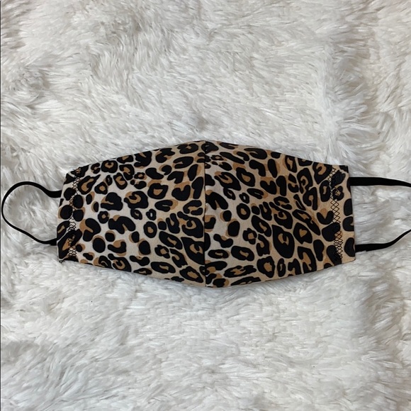 HANDMADE Leopard Face Mask - Picture 3 of 8